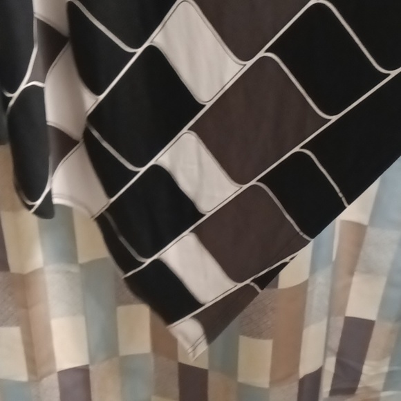 FINAL PRICE NWT CSC studio multi-colored assymetrical patterned cardigan - Picture 3 of 9